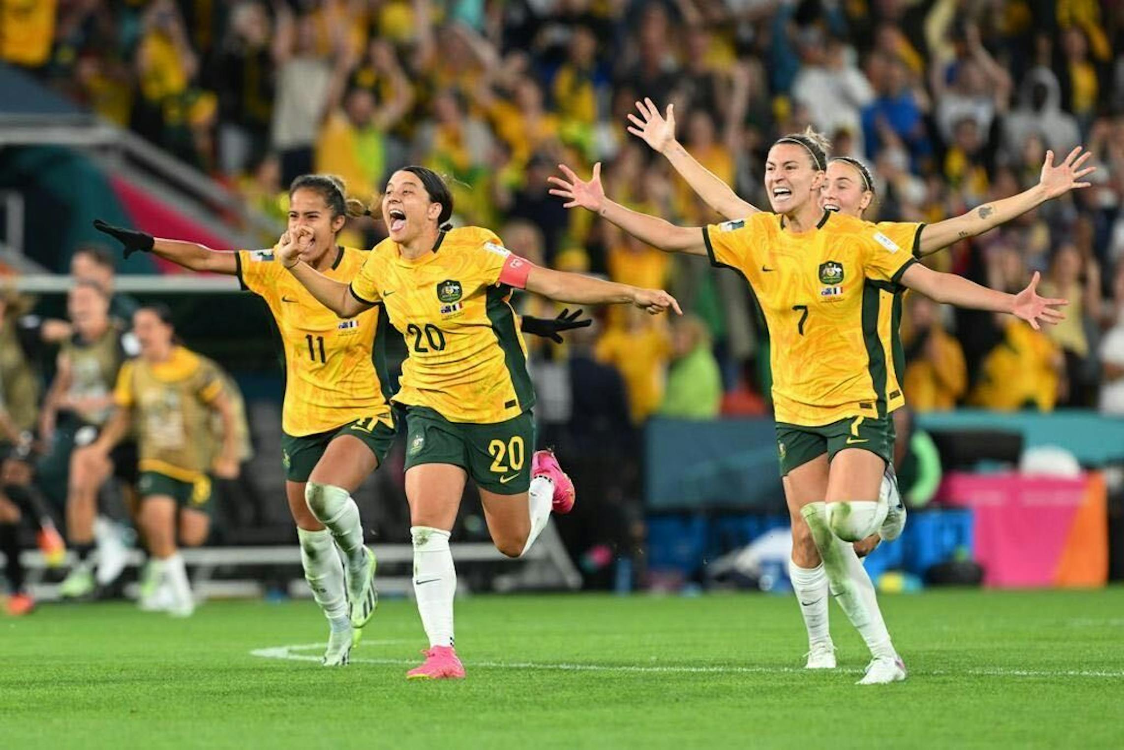 Australia celebrates with the Matildas TV Guide Tonight